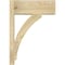 Ekena Millwork Thorton Block Rough Sawn Outlooker, Douglas Fir, 8"W x 20"D x 28"H OUT08X20X28THR05RDF - alternate 4